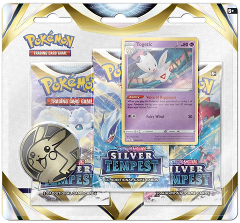 PKMN - SILVER TEMPEST: TOGETIC - 3-PACK BLISTER