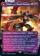 BOT-024 - Flamewar, Brash Veteran // Flamewar, Streetwise Operative - Foil - NM