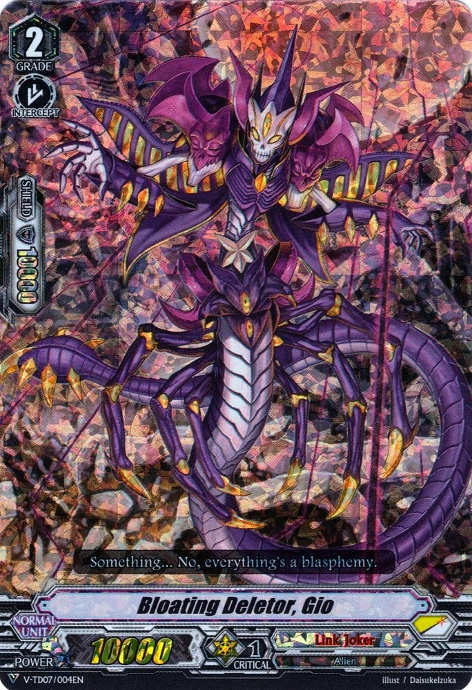 Bloating Deletor, Gio (Parallel Foil) (V-TD07/004EN) [Kouji Ibuki]