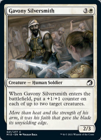 MID-021 - Gavony Silversmith - Non Foil - NM