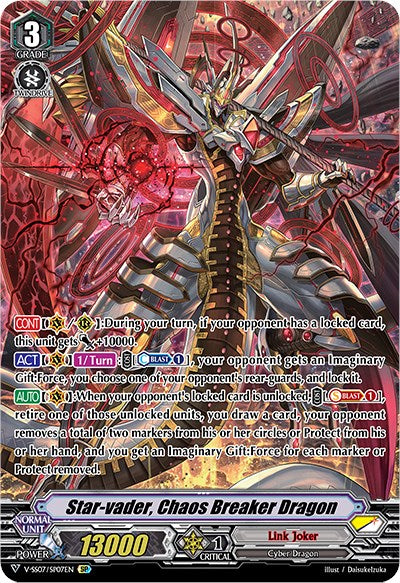 Star-vader, Chaos Breaker Dragon (V-SS07/SP07EN) [Clan Selection Plus Vol.1]