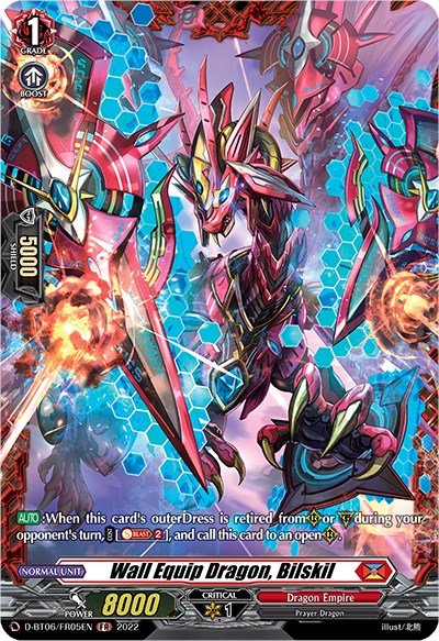 Wall Equip Dragon, Bilskil (D-BT06/FR05EN) [Blazing Dragon Reborn]