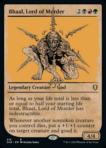 CLB-416 - Bhaal, Lord of Murder - Non Foil  - NM