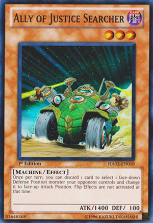 HAC1-EN081 - Ally of Justice Searcher - Common - 1st Edition - NM