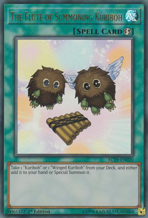 GFP2-EN152 - The Flute of Summoning Kuriboh - Ultra Rare - 1st Edition - NM