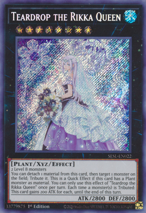 MAZE-EN053 - Teardrop the Rikka Queen - Collector’s Rare - NM