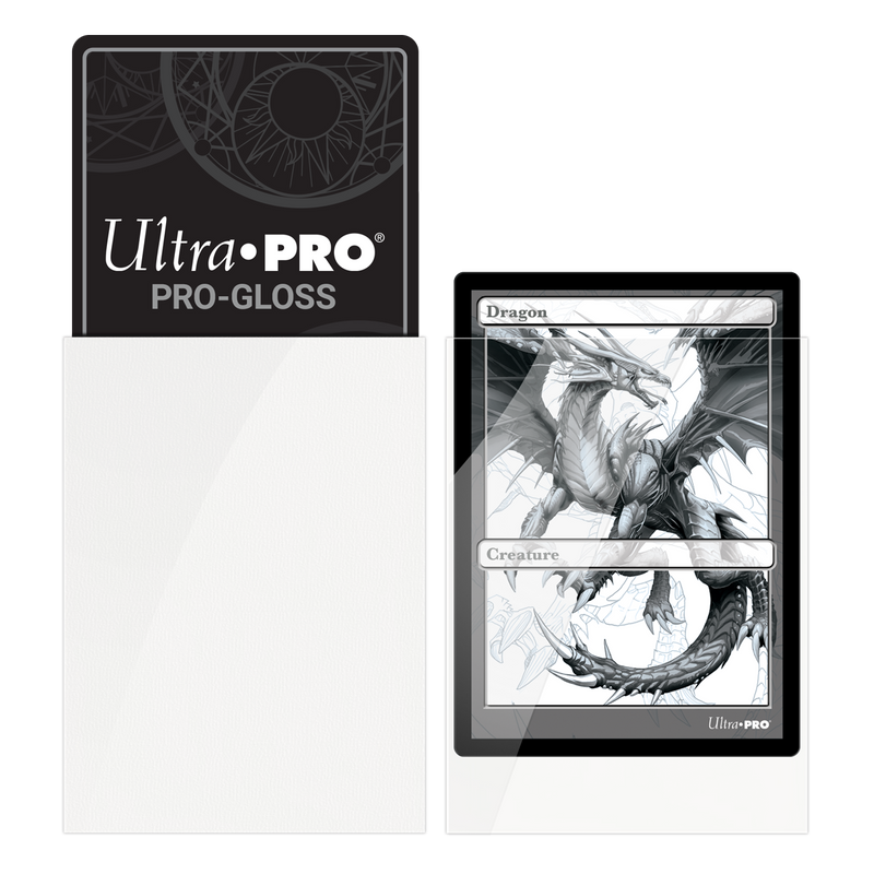 Ultra PRO: Standard 100ct Sleeves - PRO-Gloss (White)