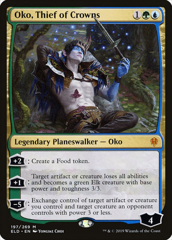 ELD-197 - Oko, Thief of Crowns - Non Foil  - NM