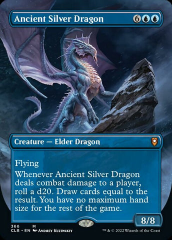 CLB-366 - Ancient Silver Dragon - Non Foil  - NM