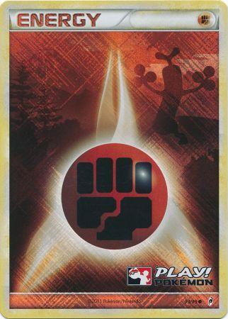 93/95 - Fighting Energy - Play Pokemon! Promo - NM