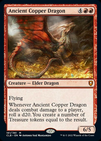 CLB-161 - Ancient Copper Dragon - Non Foil  - NM