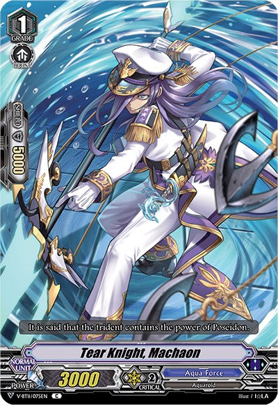 Tear Knight, Machaon (V-BT11/075EN) [Storm of the Blue Cavalry]