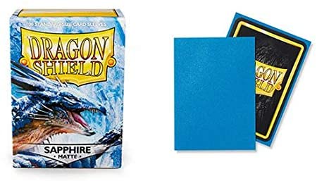 Dragon Shield - Standard Matte: Sapphire - 100ct. Card Sleeves