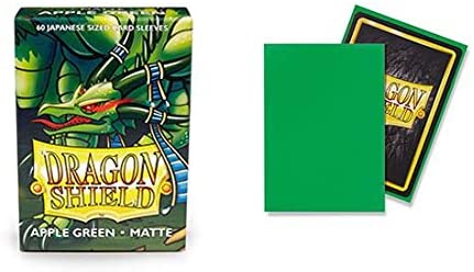 Dragon Shield - Japanese Matte: Apple Green - 60ct. Card Sleeves