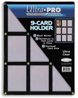 U.P. 9-Card Black Holder
