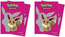 Pokemon Pink Eevee Deck protector Sleeve 65 count