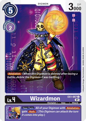 EX1-057 - Wizardmon - C - NM