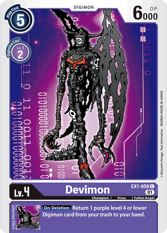 EX1-058 - Devimon - C - NM
