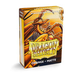 Dragon Shield: Japanese Size 60ct Sleeves - Orange (Matte)