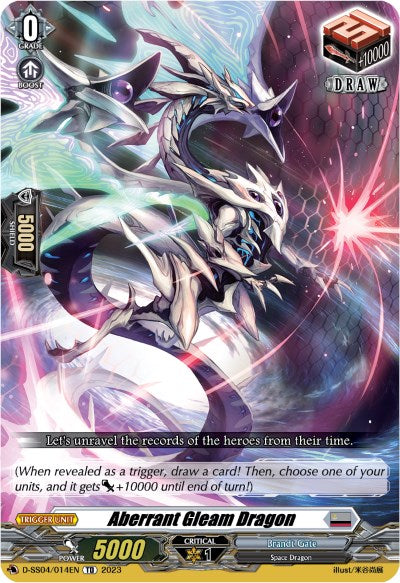 Aberrant Gleam Dragon (D-SS04/014EN) [Stride Deckset - Messiah]