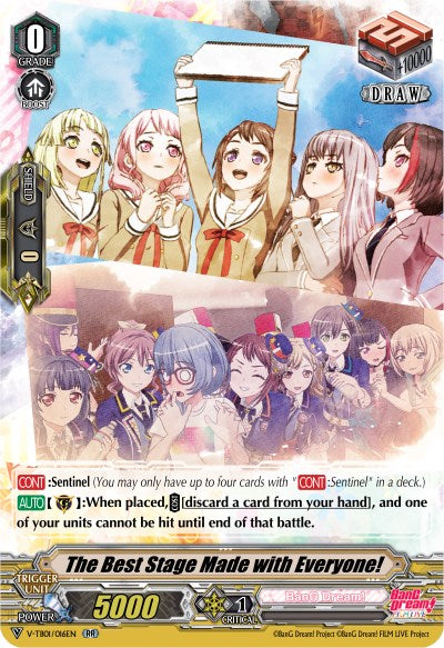 The Best Stage Made with Everyone! (V-TB01/016EN) [BanG Dream! FILM LIVE]