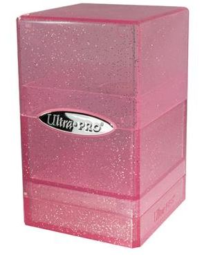 Ultra Pro - Satin Tower - Glitter Pink