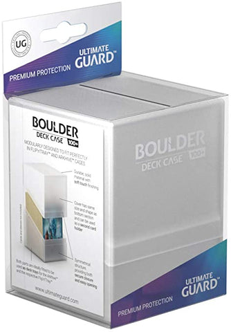 Ultimate Guard 100+ Boulder Deck Box - Frosted