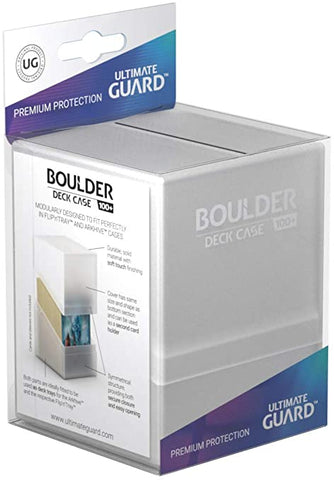 Ultimate Guard 100+ Boulder Deck Box - Frosted