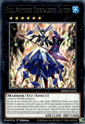 Full Armored Crystalzero Lancer [MZMI-EN053] Rare