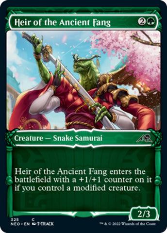 NEO-325 - Heir of the Ancient Fang - Non Foil  - NM