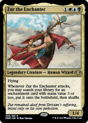 DMR-206 - Zur the Enchanter - Non Foil - NM