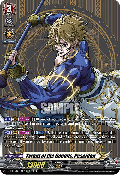 Tyrant of the Oceans, Poseidon (D-TB02/SP11EN) [Record of Ragnarok]