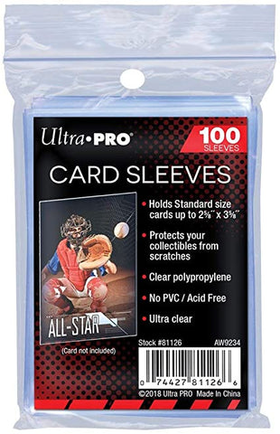 U.P. - Card Sleeves - 100ct. Sleeves