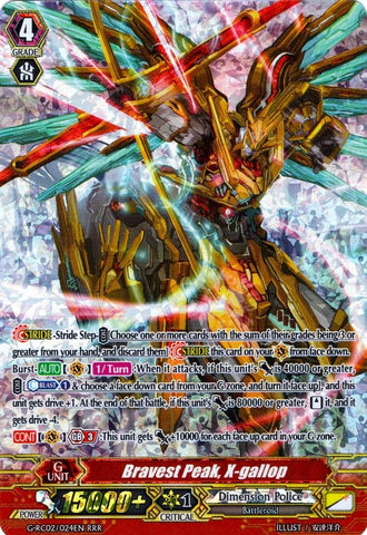 Bravest Peak, X-gallop (G-RC02/024EN) [Revival Collection]