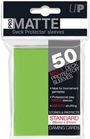 U.P. 50ct Standard Deck Protector Lime Green