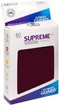 Ultimate Guard SUPREME SLEEVES JAPANESE 60 PACK BURGUNDY