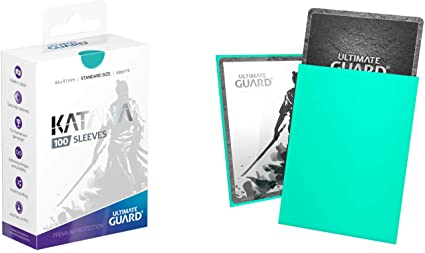 Ultimate Guard Katana Sleeves 60 Japenese - Turquoise