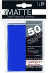 U.P. 50ct Standard Deck Protector Pro-Matte Blue