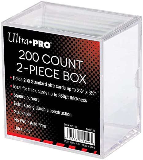 U.P. 200 Count 2pc Plastic Box