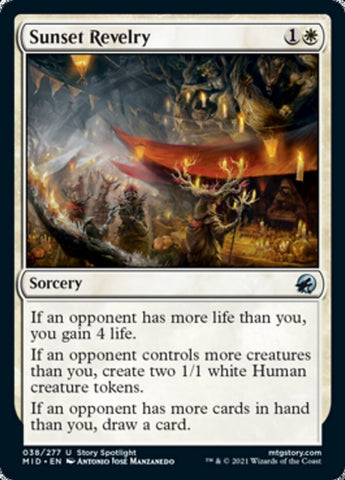 MID-038 - Sunset Revelry - Non Foil - NM