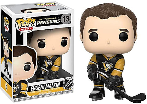 POP! Hockey Pittsburgh Penguins Evgeni Malkin 13 Away Uniform