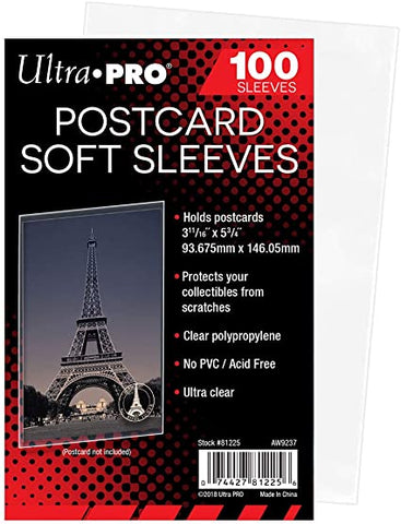 U.P. Postcard Soft Sleeves (100ct)
