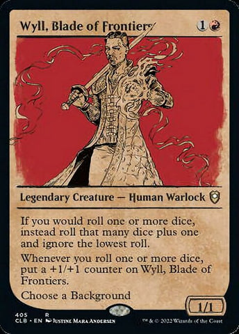 CLB-405 - Wyll, Blade of Frontiers - Non Foil  - NM
