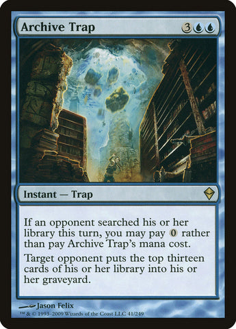 ZEN-041 - Archive Trap  - Non Foil  - NM