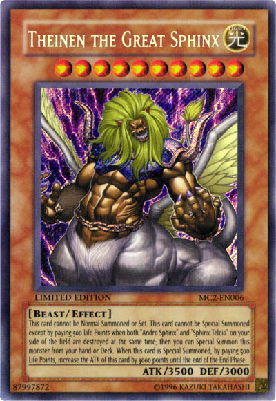 Theinen the Great Sphinx [MC2-EN006] Secret Rare