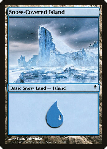 CSP-152 - Snow-Covered Island - Foil - NM