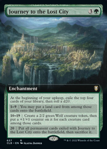 CLB-637 - Journey to the Lost City - Non Foil - NM