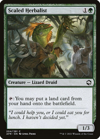 AFR-204 - Scaled Herbalist - Non Foil - NM