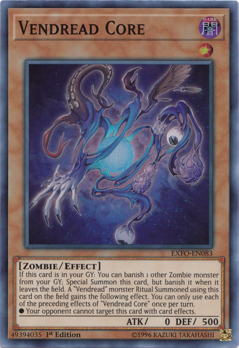 Vendread Core [EXFO-EN083] Super Rare