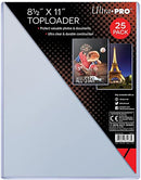 U.P. 8.5" x 11" Toploader Single Unit